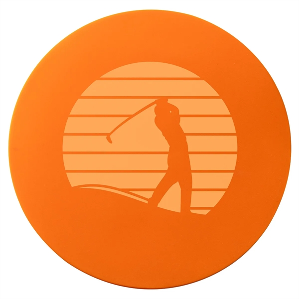 Medium Orange color option for Easy Grip Silicone Jar Opener & Coaster