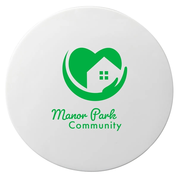 Medium White color option for Easy Grip Silicone Jar Opener & Coaster