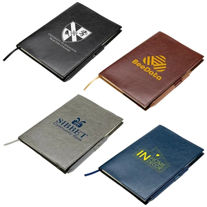 Photo of Conclave Refillable Leatherette Journal With Pen