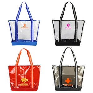 Photo of Diamond Clear Tpu Zippered Tote