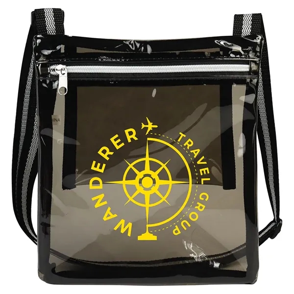 Clear Smoke color option for Diamond Clear Tpu Satchel