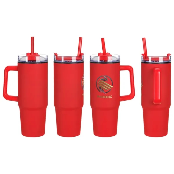 Medium Red color option for Octava 30 Oz Stainless Steel/Polypropylene Mug