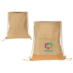 Photo of Carina Rpet & Cork Drawstring Backpack