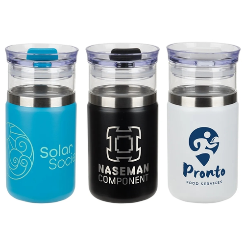 Main photo of Tamari 12 Oz Glass Tumbler & Vacuum Insulated Cooler