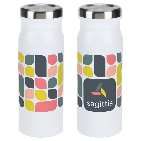 Medium White color option for Senso® 17 Oz Vacuum Insulated Stainless Steel Side Kick Bot