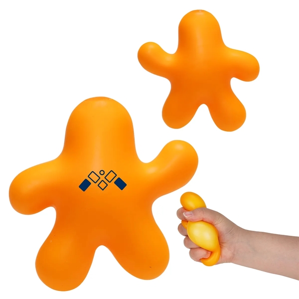 Orange color option for Gel Man Stress Reliever