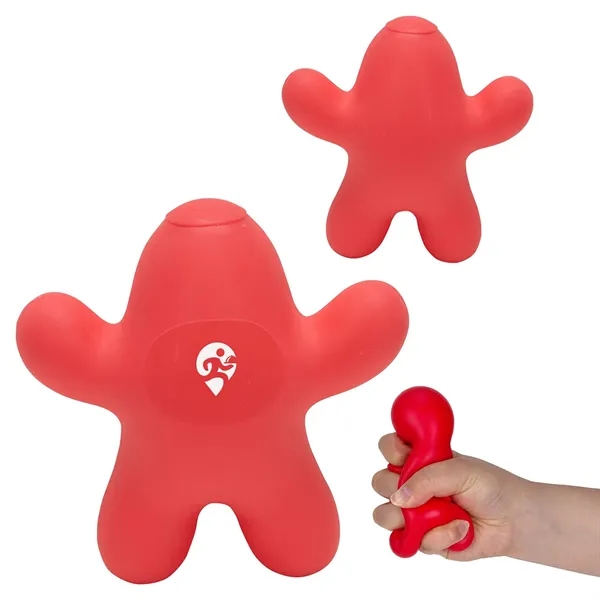 Red color option for Gel Man Stress Reliever