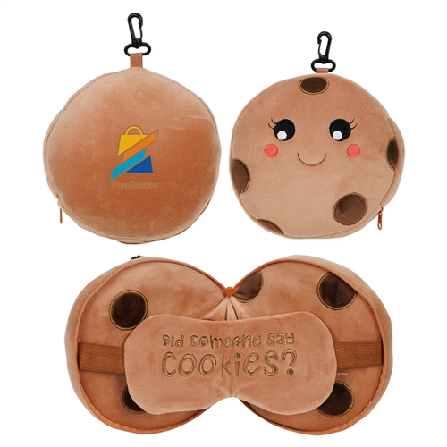 Photo of Comfort Pals™ Cookie 2 In 1 Pillow Sleep Mask