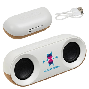Photo of Ovation 10 W Stereo Speaker Made With Fsc® Cork & Recycled P