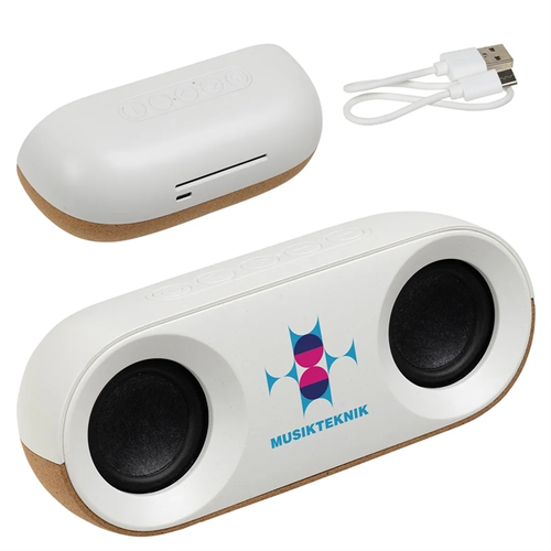 Photo of Ovation 10 W Stereo Speaker Made With Fsc® Cork & Recycled P
