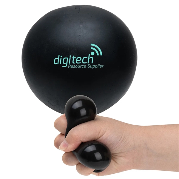 Medium Black color option for Squeeze & Pop Stress Ball