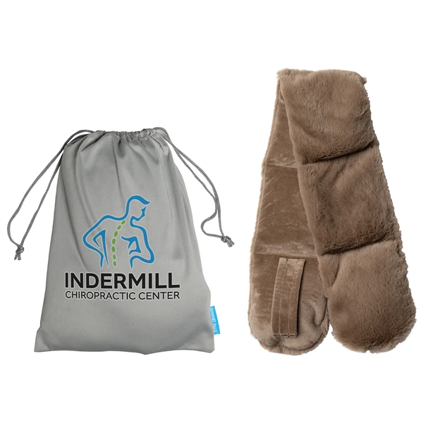 Medium Brown color option for Comfort Pals™ Heat Therapy Neck Wrap