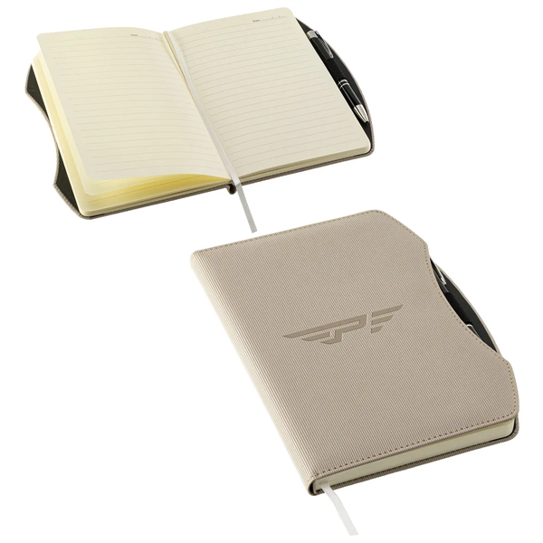 Medium Beige color option for Arc Hardcover Journal With Pen