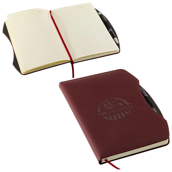 Medium Burgundy color option for Arc Hardcover Journal With Pen