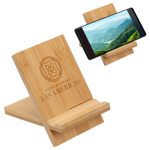 Photo of Bamboo Portable Phone Stand