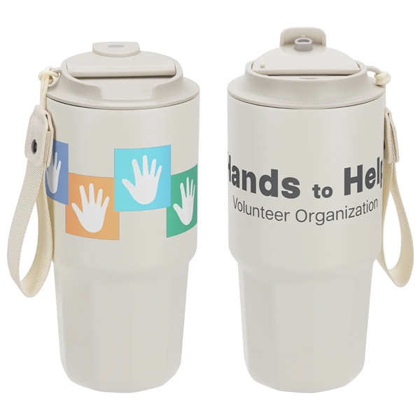 Dark White color option for Senso® Dash 21 Oz Vacuum Insulated Stainless Steel Tumbler