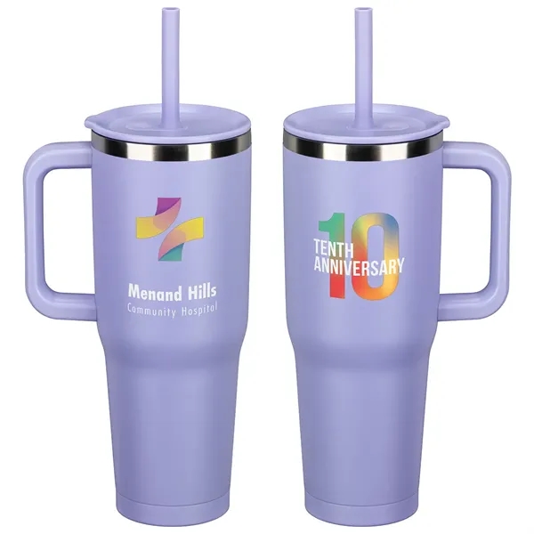 Purple color option for Senso® Summit 40 Oz Insulated Stainless Steel Travel Mug Wi