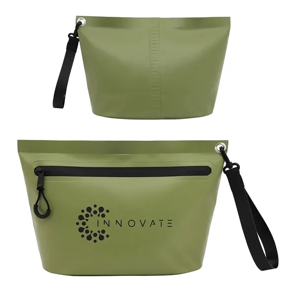 Medium Green color option for Sunfish Water Resistant Tarpaulin Utility Bag