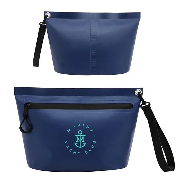 Medium Navy Blue color option for Sunfish Water Resistant Tarpaulin Utility Bag