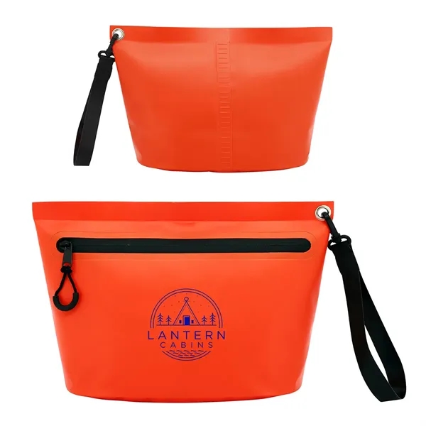 Medium Orange color option for Sunfish Water Resistant Tarpaulin Utility Bag