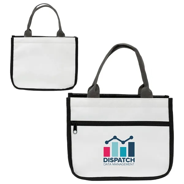 Medium White color option for Spire Insulated Lunch Tote