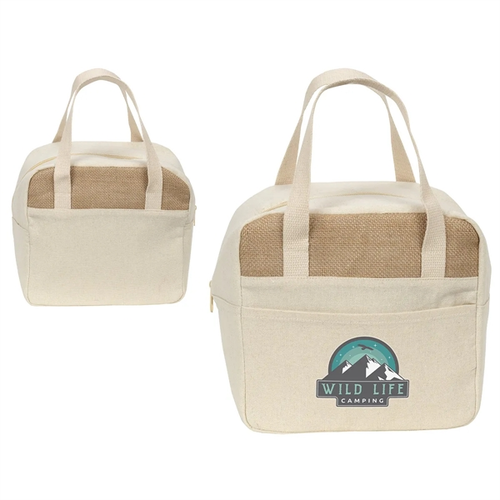 Photo of Savanna Jute & Recycled Cotton Cooler Bag