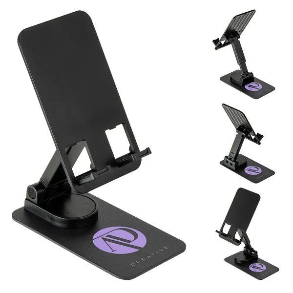 Medium Black color option for Ellipse 360 Degree Rotation Heavy Duty Phone Stand