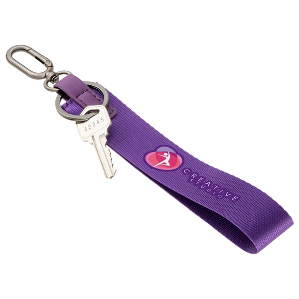 Medium Purple color option for Aero Loft® Never Lost Keychain
