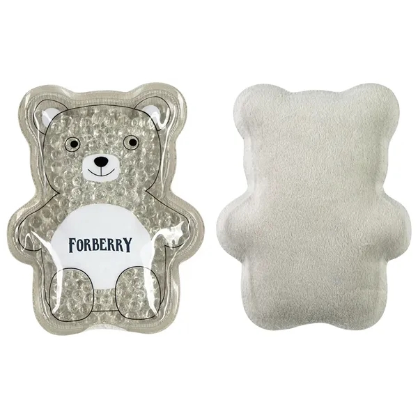 Medium Gray color option for Plush Bear Aqua Pearls™ Hot/Cold Pack