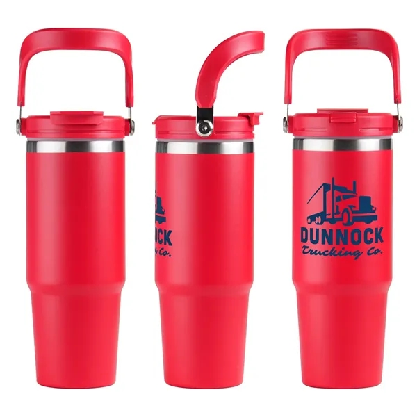 Medium Red color option for Senso® Venture Duo Flow 30 Oz Vacuum Insulated Stainless Ste