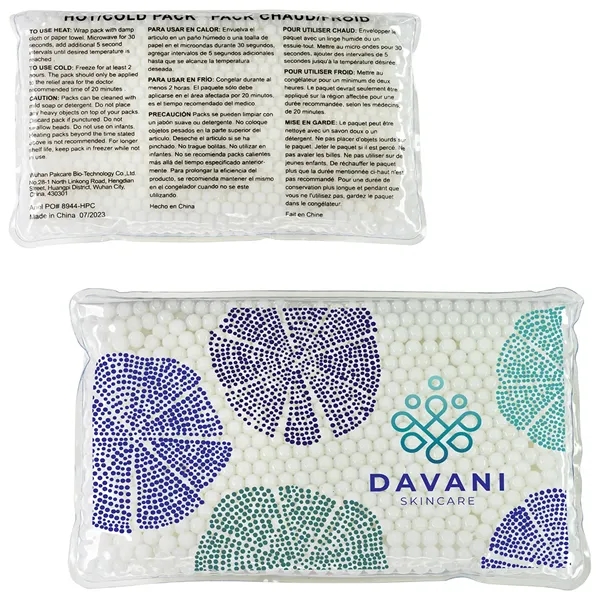 Bright White color option for Full Color Aqua Pearls™ Hot/Cold Pack