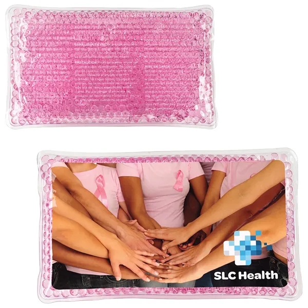 Clear Pink color option for Full Color Aqua Pearls™ Hot/Cold Pack