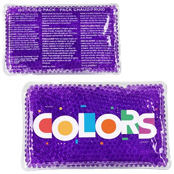 Medium Purple color option for Full Color Aqua Pearls™ Hot/Cold Pack