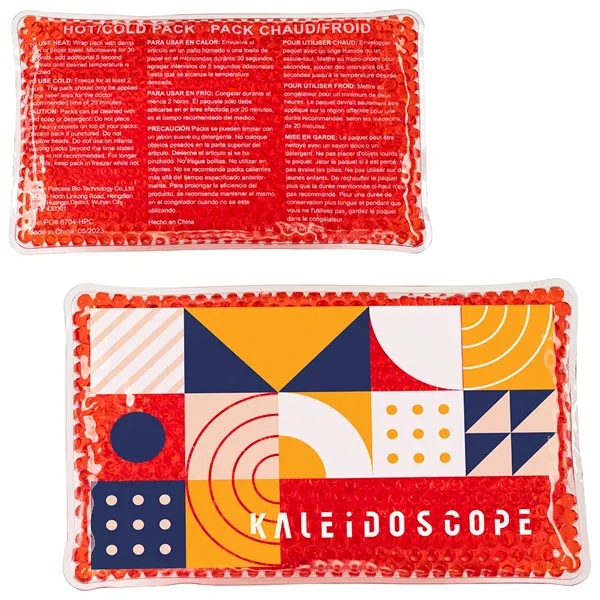 Medium Red color option for Full Color Aqua Pearls™ Hot/Cold Pack