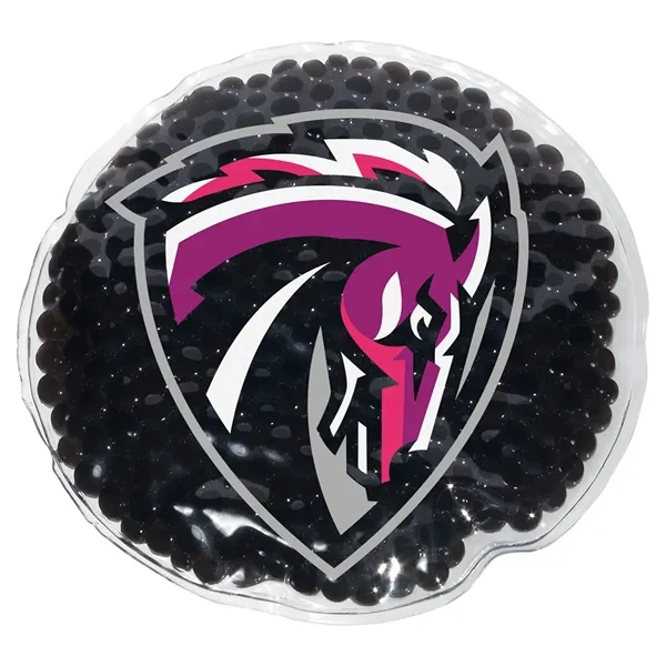 Dark Black color option for Full Color Round Aqua Pearls™ Hot/Cold Pack