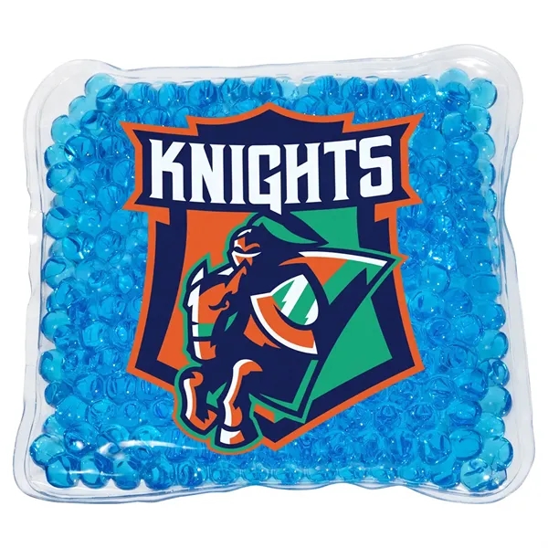 Royal Blue color option for Full Color Square Aqua Pearls™ Hot/Cold Pack