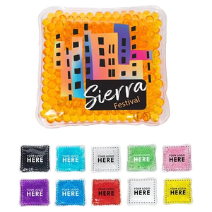 Photo of Full Color Square Aqua Pearls™ Hot/Cold Pack