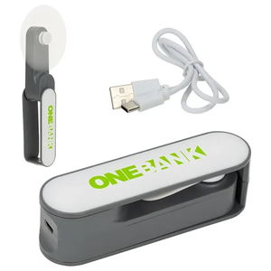 Photo of Gale Rechargeable Fan With Swivel Handle