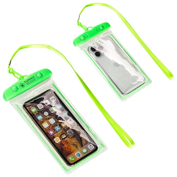 Light Green color option for Best Buddy Tools® Coral Ipx8 Waterproof Tpu Phone Pouch