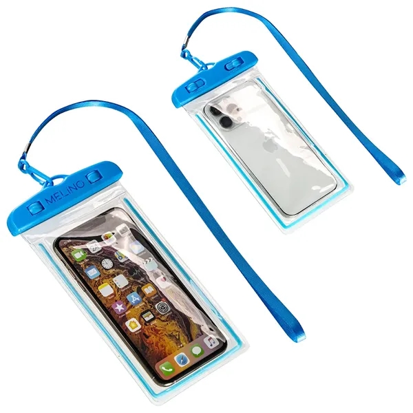 Medium Blue color option for Best Buddy Tools® Coral Ipx8 Waterproof Tpu Phone Pouch