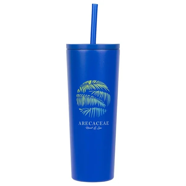 Medium Royal Blue color option for Bradford 24 Oz Vacuum Insulated Stainless Steel Tumbler With