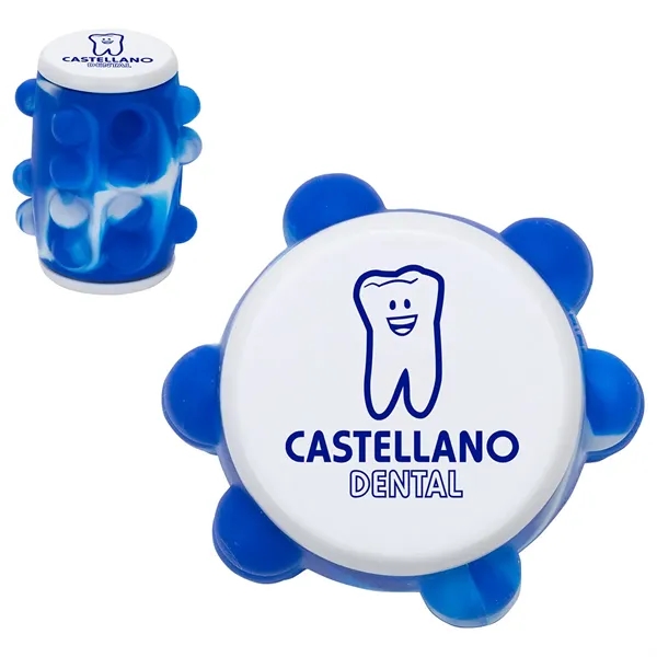 Blue/White color option for Push Pop Spinning Top