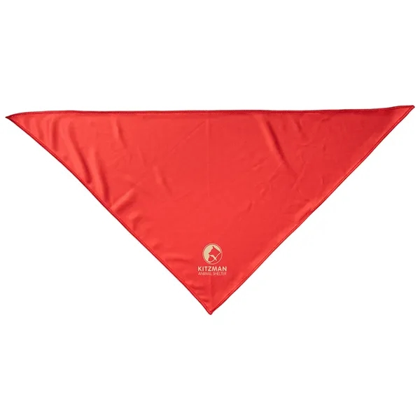 Medium Red color option for Pup Pet Bandana