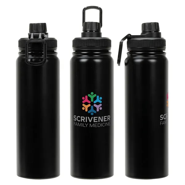 Medium Black color option for Nomad 27 Oz Vacuum Insulated Stainless Steel Bottle
