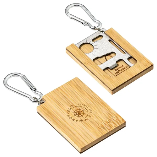 Photo of Best Buddy Tools® Bamboo Multi Tool With Carabiner