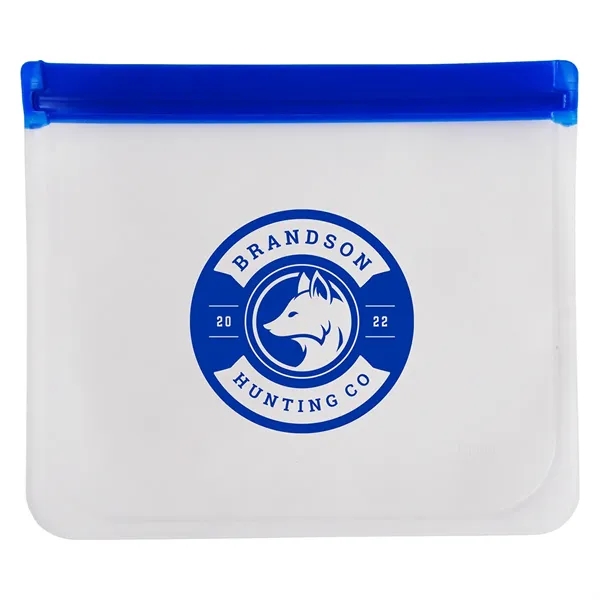 Medium Blue color option for Sunflower Peva Zip Closure Utility Bag