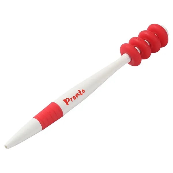 Medium Red color option for Saturn Spinning Ring Pen
