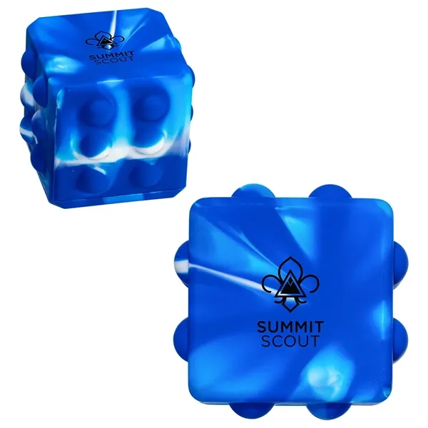 Blue/White color option for Push Pop Cube