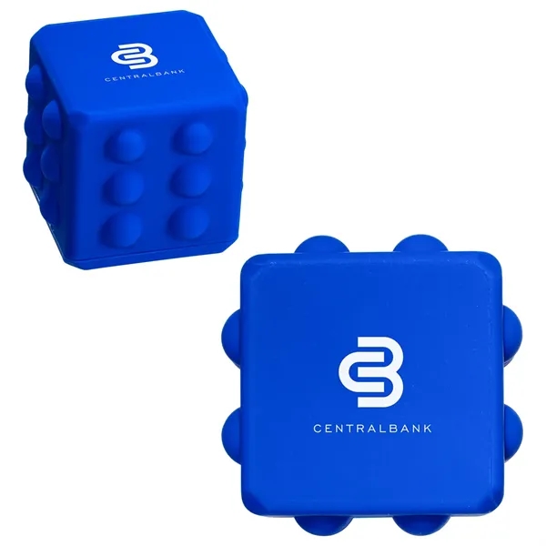 Medium Blue color option for Push Pop Cube