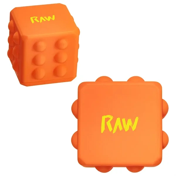 Medium Orange color option for Push Pop Cube